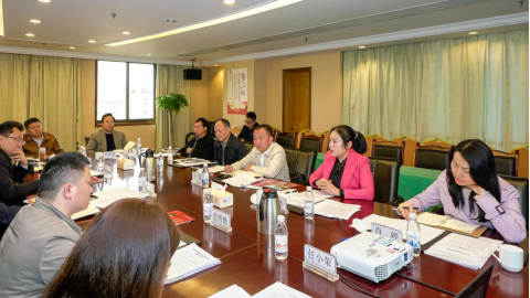 省文旅厅副厅长、党组成员宋铭率队调研腾龙国际平台集团