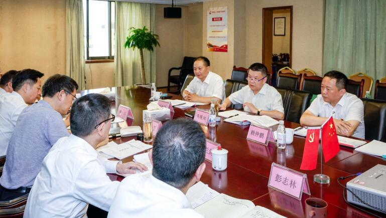 腾龙国际平台集团党委召开对照党章党规找差距专题会议