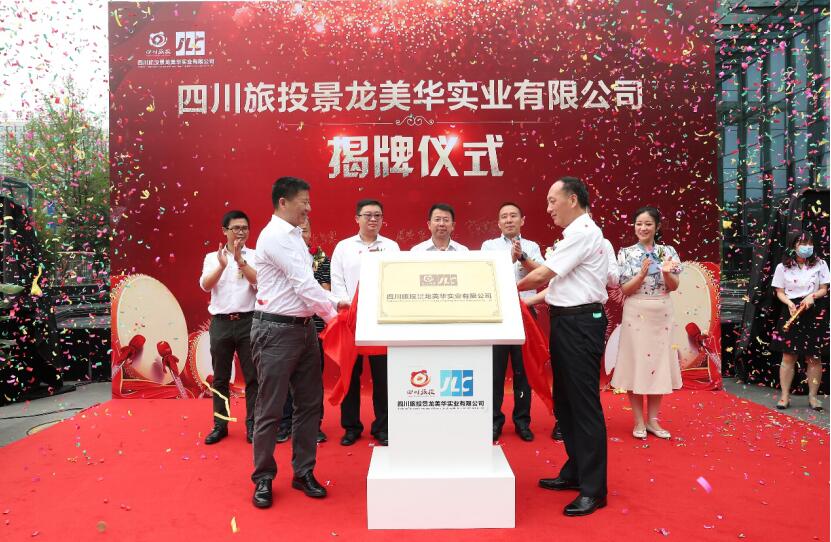 周晓阳出席腾龙国际平台航旅新公司成立揭牌仪式