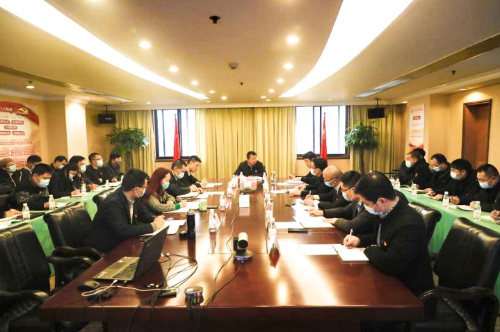 集团领导赴腾龙国际平台创新公司宣讲党的十九届五中全会、省委十一届八次全会精神