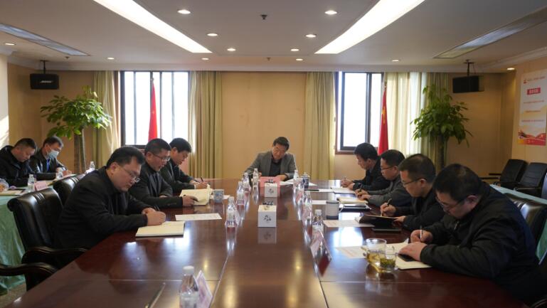 腾龙国际平台集团召开党委会专题传达学习十一届省委第七轮巡视省属国有企业“回头看”情况集中反馈会精神