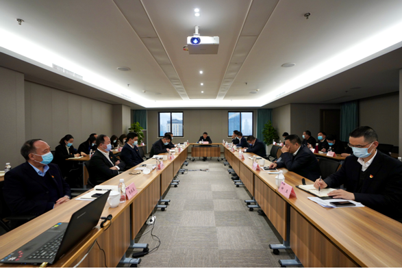 腾龙国际平台集团召开党史学习教育总结会议