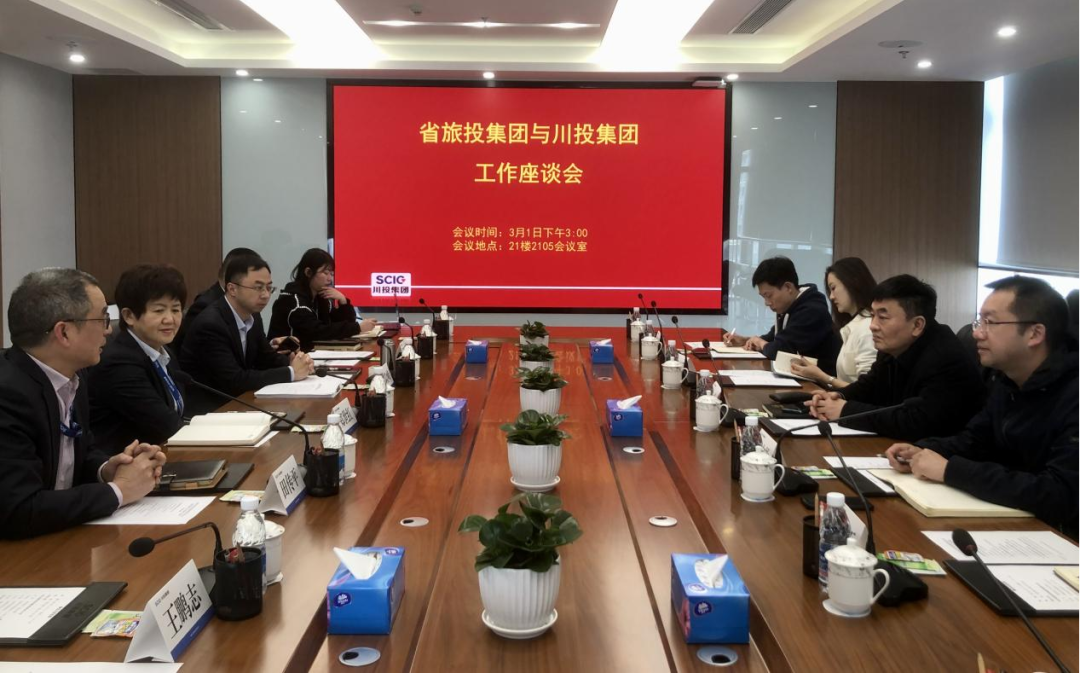 腾龙国际平台集团赴川投集团交流学习