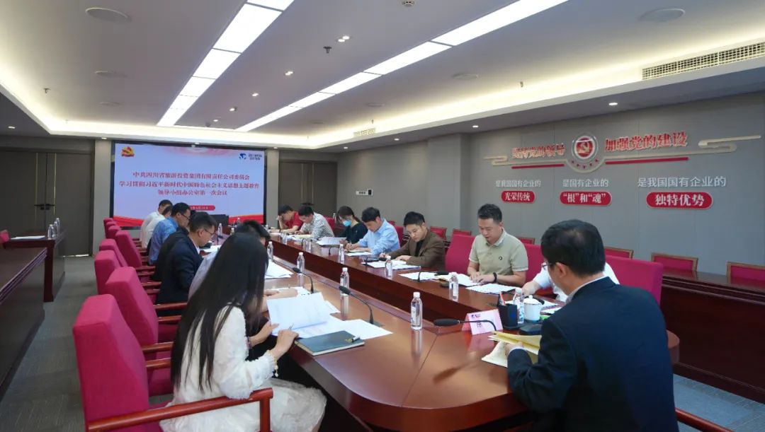腾龙国际平台集团党委学习贯彻习近平新时代中国特色社会主义思想主题教育领导小组办公室第一次会议召开