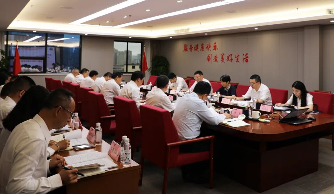 省腾龙国际平台集团党委召开主题教育领导小组会议暨集团领导班子调研成果交流会