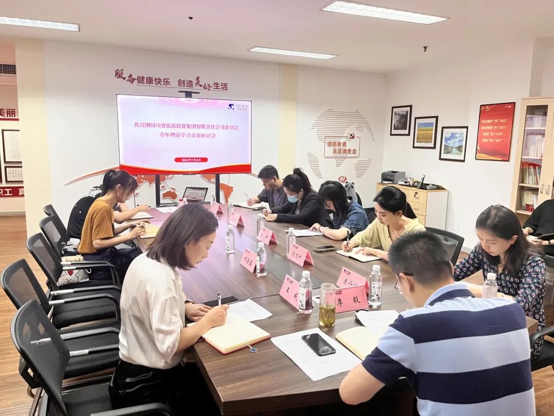 省腾龙国际平台集团团委组织召开青年学习研讨会